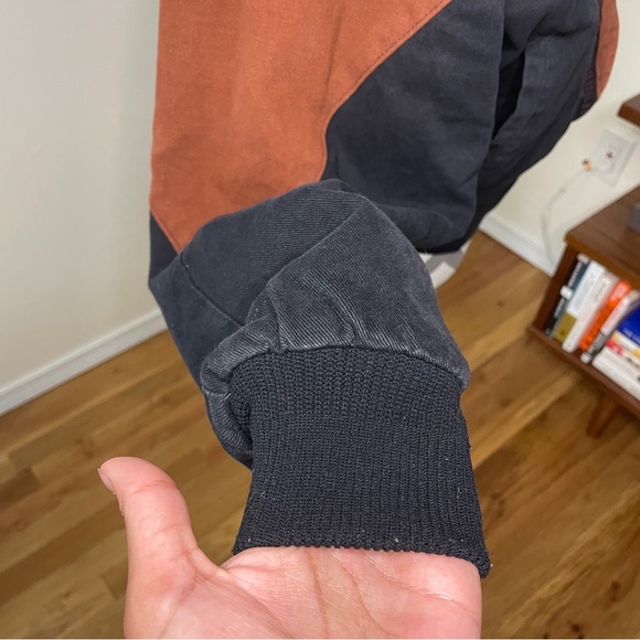 Cripple Creek Southwest Black Tan Embroidered Horse Bomber Jacket “Debbie” Small - Picture 7 of 16